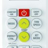 LG AP12RT AP09RT afstandsbediening airco airconditioning
