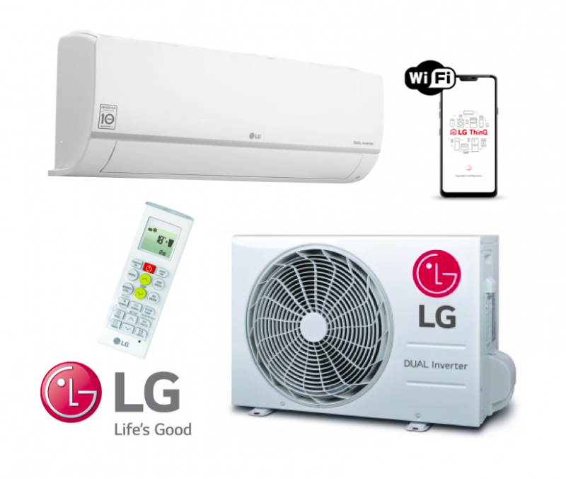 LG PC12SQ 3 5kW Inverter Standaard Plus Set Met Wifi