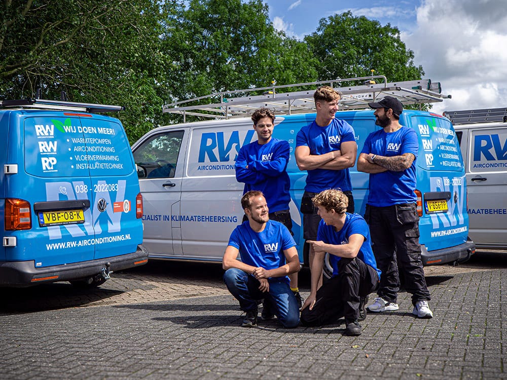 AC Groepsfoto Airco plaatsen Raalte